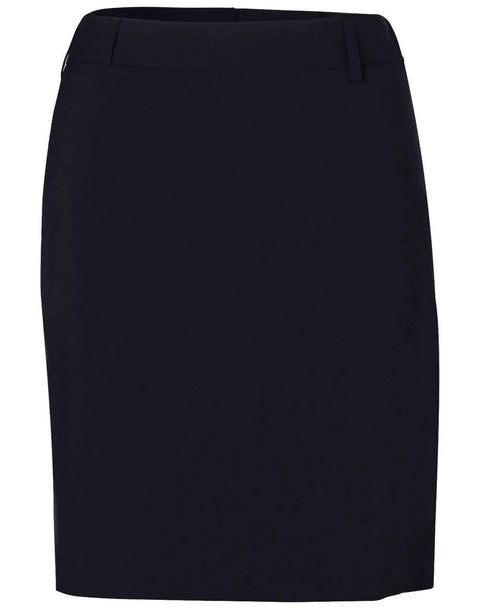 Winning Spirit Ladies Twill Stretch Utility Skirt M9479 Corporate Wear Winning Spirit Navy 6