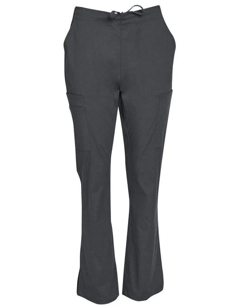 Winning Spirit Ladies Solid Colour Scrub Pants M9720 Health & Beauty Winning Spirit Charcoal 2XS