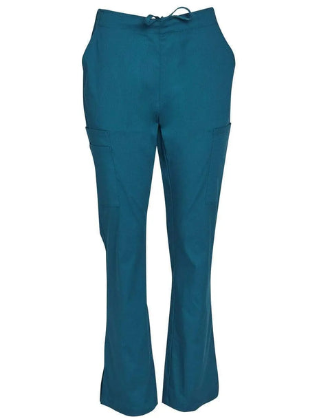 Winning Spirit Ladies Solid Colour Scrub Pants M9720 Health & Beauty Winning Spirit Teal 2XS
