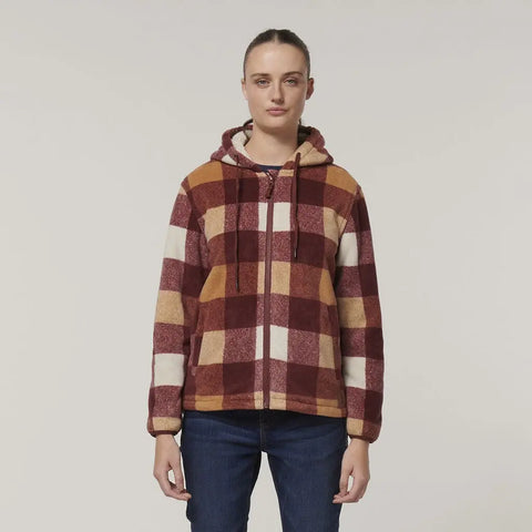 Hard Yakka Womens Check Zoodie Y08522 - Allsorts Workwear