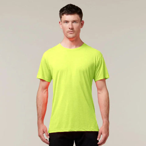 Hard Yakka 3056 Short Sleeve Neon Tee Y19575 - Allsorts Workwear