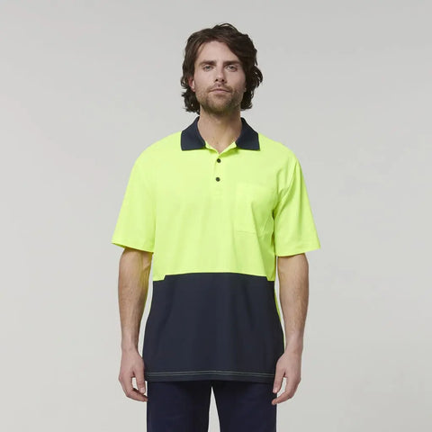 Hard Yakka Men's Short Sleeve Polo Shirt Y19616 - Allsorts Workwear
