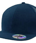 Headwear Mesh Back Cap W/flat Peak X12 - 3816 Cap Headwear Professionals Navy One Size 