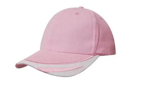 Headwear Bhc W/peak Trim & Fmbroidery Cap X12 - 4072 - Allsorts Workwear
