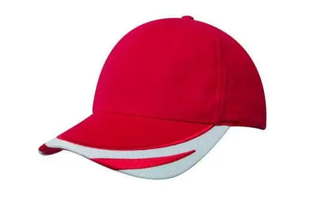 Headwear Bhc W/peak Trim & Fmbroidery Cap X12 - 4072 - Allsorts Workwear
