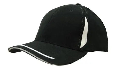 Headwear Cap With Crown Inserts & Sandwich X12 - 4098 - Allsorts Workwear