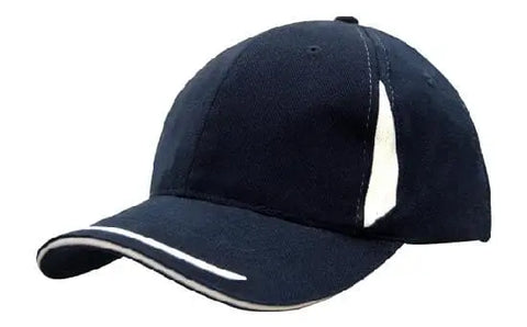 Headwear Cap With Crown Inserts & Sandwich X12 - 4098 - Allsorts Workwear