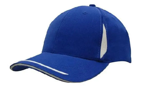 Headwear Cap With Crown Inserts & Sandwich X12 - 4098 - Allsorts Workwear