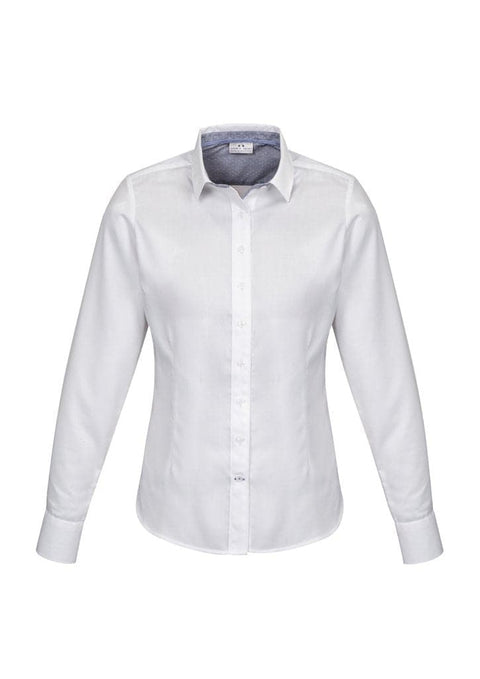 Biz Corporate Herne Bay Womens Long Sleeve Shirt 41820 - Flash Uniforms 
