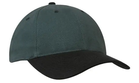 Headwear Brushed Heavy Cotton Cap X12 - 4199 - Allsorts Workwear