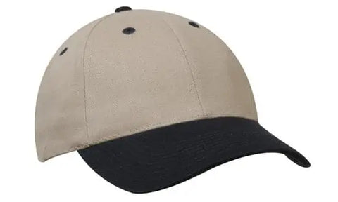 Headwear Brushed Heavy Cotton Cap X12 - 4199 - Allsorts Workwear