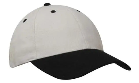 Headwear Brushed Heavy Cotton Cap X12 - 4199 - Allsorts Workwear