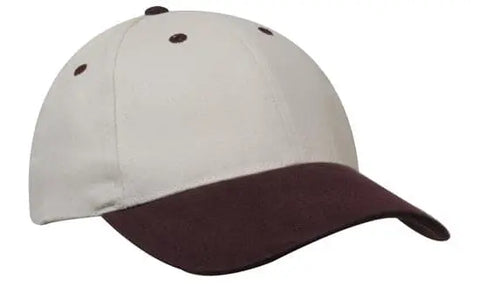Headwear Brushed Heavy Cotton Cap X12 - 4199 - Allsorts Workwear