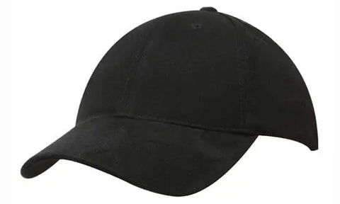 Headwear Brushed Heavy Cotton W/suede Peak X12 - 4200 - Allsorts Workwear