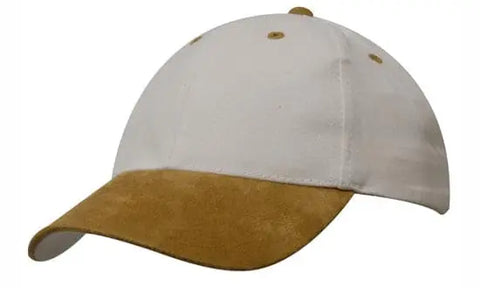 Headwear Brushed Heavy Cotton W/suede Peak X12 - 4200 - Allsorts Workwear