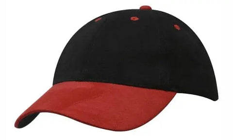 Headwear Brushed Heavy Cotton W/suede Peak X12 - 4200 - Allsorts Workwear
