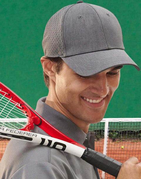 Winning Spirit 4 Way Stretch Laser Cut Runner's Cap CH88 - Flash Uniforms