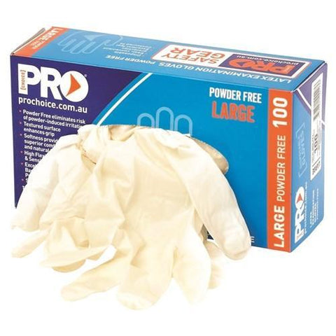 Pro Choice White Powder Free - Box Of 100 Pieces - MDLPF