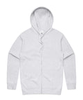 As Colour Casual Wear WHITE MARLE / XSM As Colour Men's official zip hoodie 5103