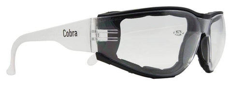 ASW PPE Cobra Safety Glasses - Clear Anti-fog Lens 12SCCFA