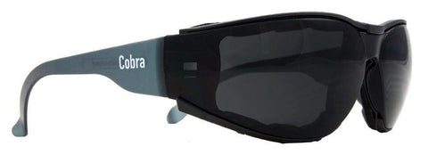 ASW PPE Cobra Safety Glasses - Smoke Anti-fog Lens 12SGSDFA x12