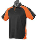 Aussie Pacific Panorama Men's Polo Shirt 1309 Casual Wear Aussie Pacific Black/Orange/White S 