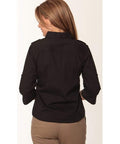 Benchmark Corporate Wear BENCHMARK Women's 3/4 Sleeve Military Shirt M8913