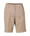 Benchmark Corporate Wear Sandstone / 6 BENCHMARK Women's Chino shorts M9461