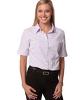 Benchmark Corporate Wear BENCHMARK Women's Mini Check Short Sleeve Shirt M8360S