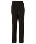 Benchmark Corporate Wear Black / 6 BENCHMARK Women's Wool Blend Stretch Slim Leg Flexi Waist Pants M9400
