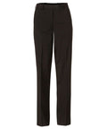 Benchmark Corporate Wear Charcoal / 6 BENCHMARK Women's Wool Blend Stretch Slim Leg Flexi Waist Pants M9400