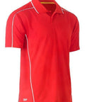 Bisley Workwear Work Wear Red / S Bisley COOL MESH POLO SHIRT BK1425