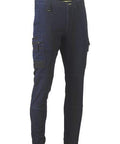 Bisley Workwear Work Wear Navy / 77 R Bisley FLEX AND MOVE™ STRETCH CARGO CUFFED PANTS BPC6334