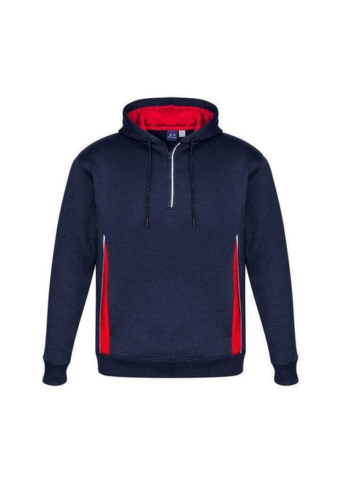 Biz Collection Active Wear Navy/Red/Silver / XS Biz Collection Adult’s Renegade Hoodie SW710M