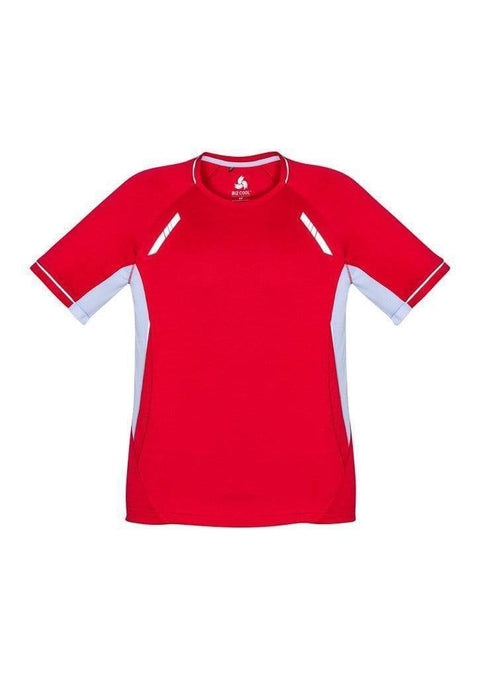 Biz Collection Casual Wear Red/White/Silver / S Biz Collection Men’s Renegade Tee T701MS