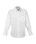 Biz Collection Corporate Wear White / S Biz Collection Men’s Base Long Sleeve Shirt S10510