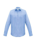 Biz Collection Corporate Wear Blue / XS Biz Collection Men’s Euro Long Sleeve Shirt S812ML