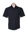 Biz Collection Corporate Wear Black / S Biz Collection Men’s Metro Short Sleeve Shirt Sh715