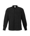 Biz Collection Corporate Wear Black/White / S Biz Collection Men’s Quay Long Sleeve Shirt S231ml