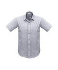 Biz Collection Corporate Wear Silver / XS Biz Collection Men’s Trend Short Sleeve Shirt S622ms