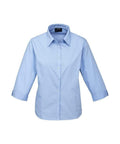 Biz Collection Corporate Wear Light Blue / 6 Biz Collection Women’s Base 3/4 Sleeve Shirt S10521