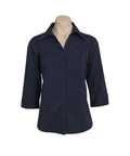 Biz Collection Corporate Wear Navy / 6 Biz Collection Women’s Metro 3/4 Sleeve Shirt Lb7300