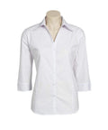 Biz Collection Corporate Wear White / 6 Biz Collection Women’s Metro 3/4 Sleeve Shirt Lb7300