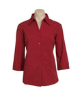 Biz Collection Corporate Wear Cherry / 6 Biz Collection Women’s Metro 3/4 Sleeve Shirt Lb7300