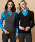 Biz Collection Corporate Wear Biz Collection Women’s V-neck Pullover Lp3506