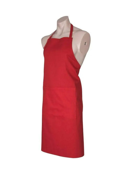 Biz Collection Hospitality & Chefwear Biz Collection Bib Apron with Round Neck Strap BA95