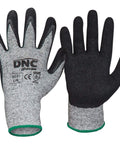 DNC Workwear PPE Black/Grey / 2XL/11 DNC WORKWEAR Cut5- Latex GC41