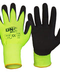 DNC Workwear PPE Black/HiVis Yellow / 2XL/11 DNC WORKWEAR Hivis Cut5- Nitrile Sandy Shinish GC32