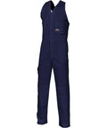 DNC Workwear Work Wear Navy / 77R DNC WORKWEAR Cotton Drill Action Back Overall 3121