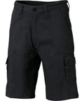 DNC Workwear Work Wear Black / 77R DNC WORKWEAR Cotton Drill Cargo Shorts 3302